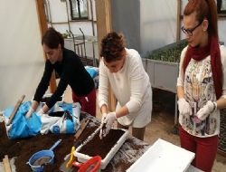 Uygulama Bahçesi'nde üretim başladı