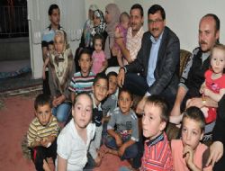 Suriyeliler anlattı Başkan dinledi