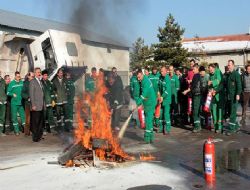 Önce eğitim sonra tatbikat