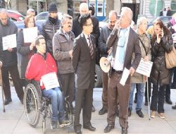 Engellilerin hak eylemi
