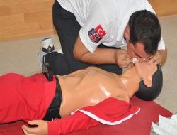 Havaalanında ilkyardım etkinliği