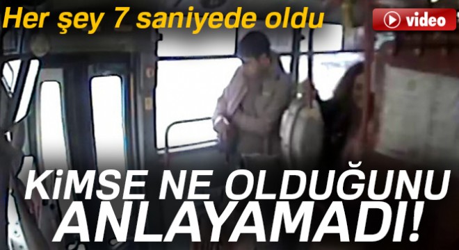 7 saniyede yankesicilik