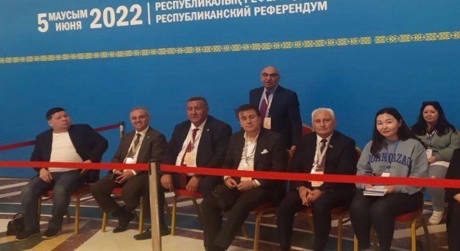 Aydemir: ‘Sonuçlar Kazakistanımıza hayırlı olsun'