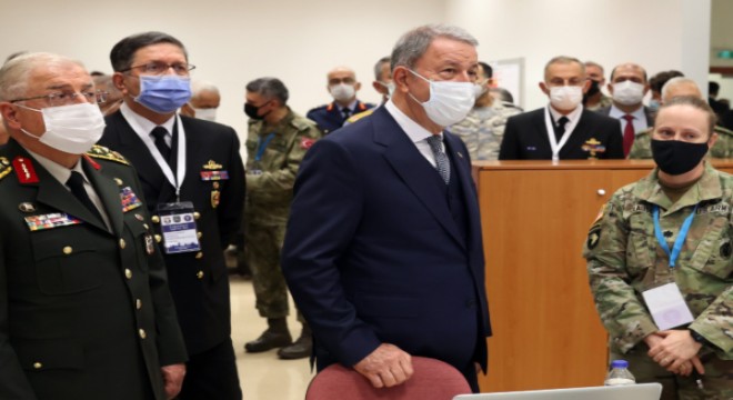 Bakan Akar, On Guard-2021 Tatbikatı'nın “Seçkin Gözlemci Günü” faaliyetlerini takip etti