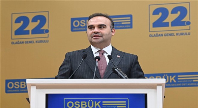 Bakan Kacır, OSBÜK 22. Olağan Genel Kurulu'na katıldı