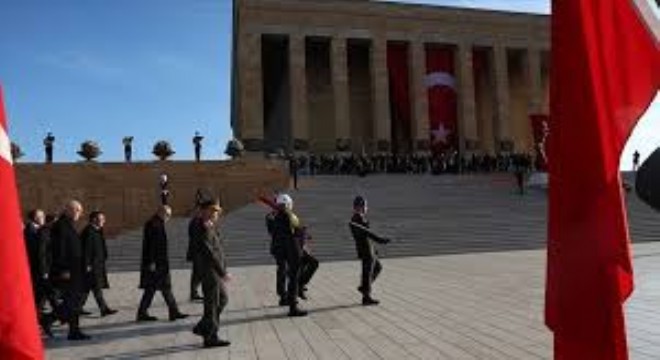 Büyük Önder Atatürk, Vefatının 87. Yılında Anıtkabir'de Anıldı
