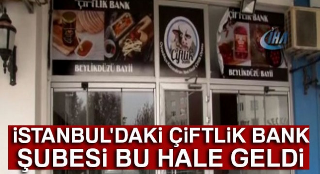 Çiftlik Bank'ın Beylikdüzü Şubesi soyuldu