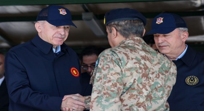 Cumhurbaşkanı Erdoğan, EFES-2022 Tatbikatı'nda konuştu