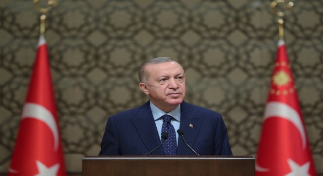 Cumhurbaşkanı Erdoğan, NATO Devlet ve Hükümet Başkanları Olağanüstü Zirvesi'nde konuştu.