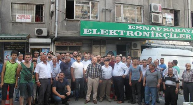 Elektronikçiler elektriğe kavuştu