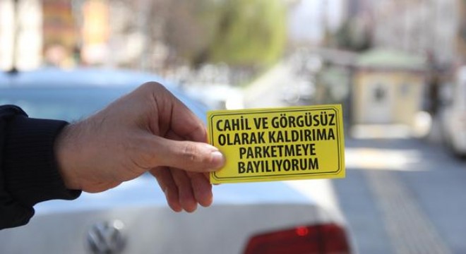 Hatalı parka sticker'lı ifşa