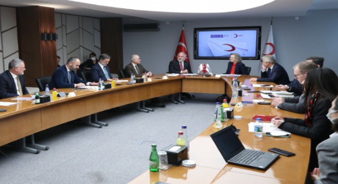 Kızılay AGİTPA Heyetine Afganistan'a Gönüllü Geri Dönüş Projesi'ni anlattı