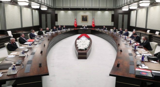 MGK Beştepe'de toplandı