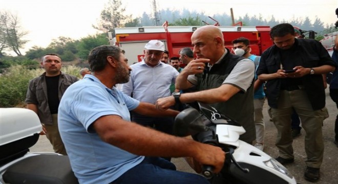 Marmaris'teki orman yangını