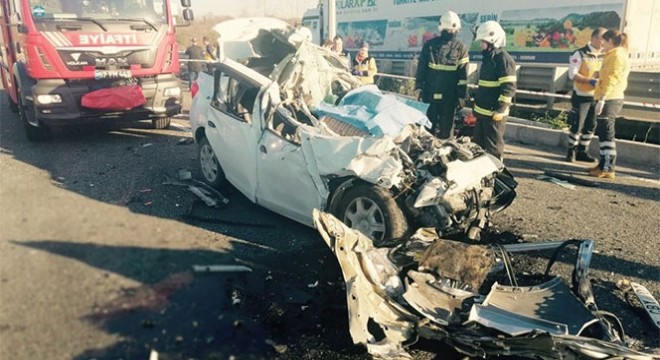 Samsun'da feci kaza: 2 ölü