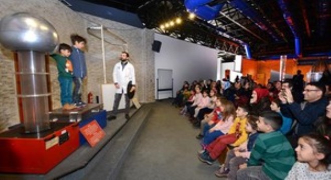 Şehit çocukları bilimle buluştu