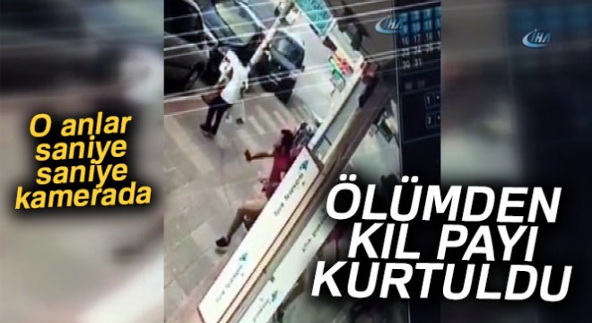 Tuzla'da ölümden kıl payı kurtuluş kamerada