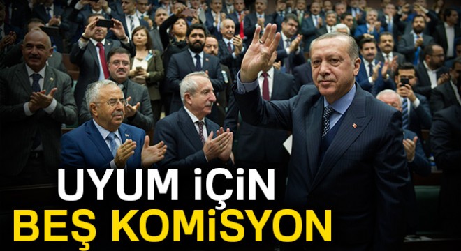 Uyum için beş komisyon